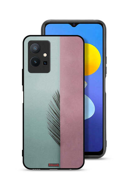Tolwak غطاء حماية لهاتف Vivo Y75 5G بأوراق نصفية