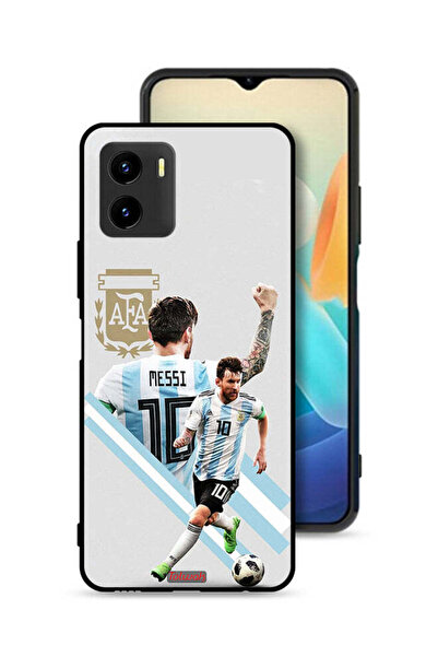 Tolwak غطاء حماية لهاتف Vivo Y15s برسومات ليو ميسي