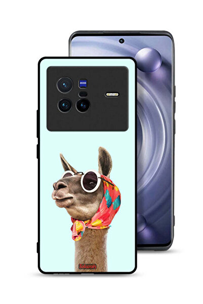 Tolwak غطاء حماية لهاتف Vivo X80 بتصميم جمل أنيق وجذاب