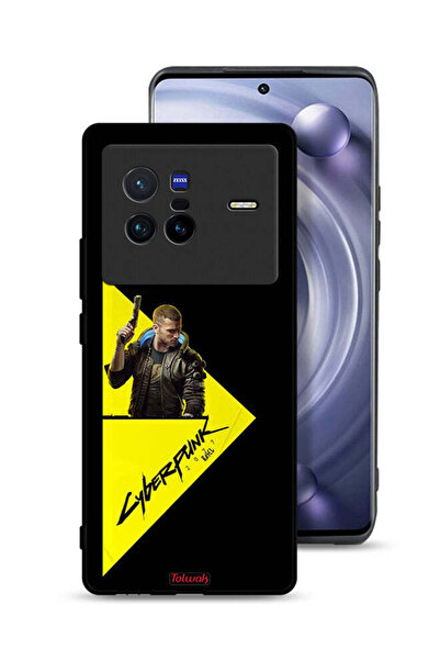 Tolwak غطاء حماية لجهاز Vivo X80 من Cyberpunk 2077