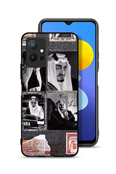 Tolwak غطاء حماية لهاتف Vivo Y75 5G، ملصق الملك فيصل العتيق