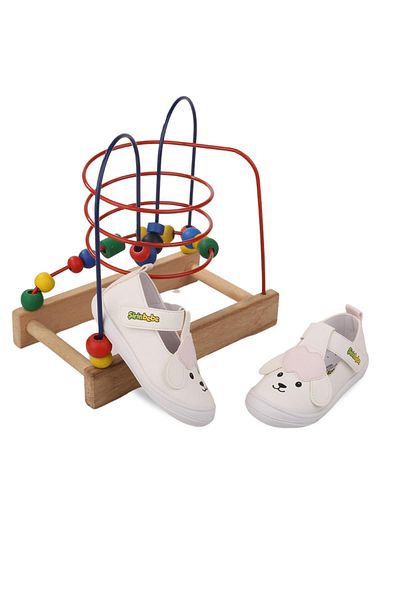 Papuçsepeti Shoe Basket - Şrbb 4798 Baby Girl Orthopedic First Step Shoes