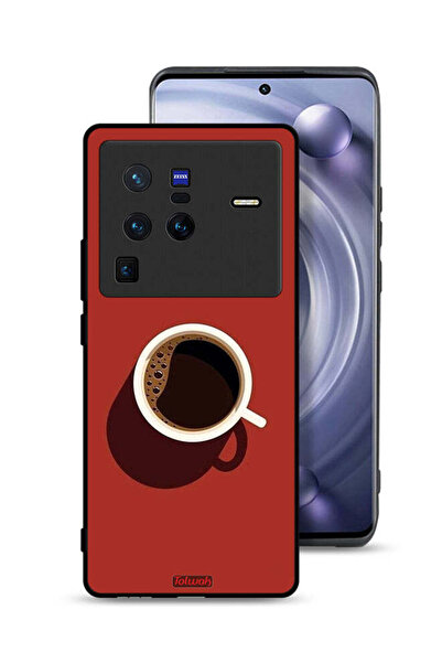 Tolwak غطاء حماية Vivo X80 Pro بتصميم فنجان قهوة