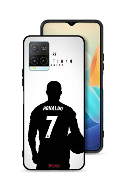 Tolwak غطاء حماية فيفو Y21 بقناع كريستيانو رونالدو