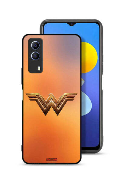 Tolwak غطاء حماية Vivo T1x بشعار Wonder Women
