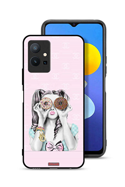 Tolwak غطاء حماية لهاتف Vivo T1 5G يحمل دوناتين