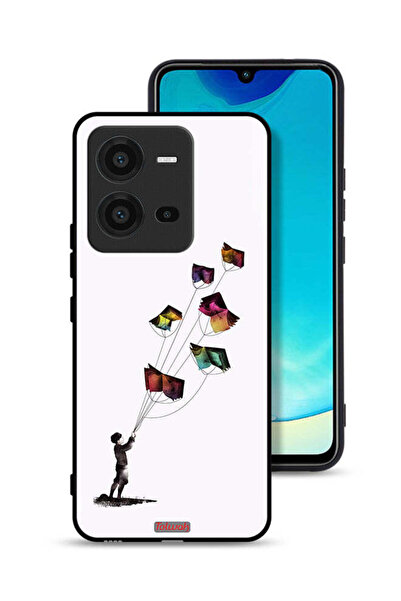 Tolwak غطاء حماية لهاتف Vivo V25 5G بتصميم طائرات ورقية