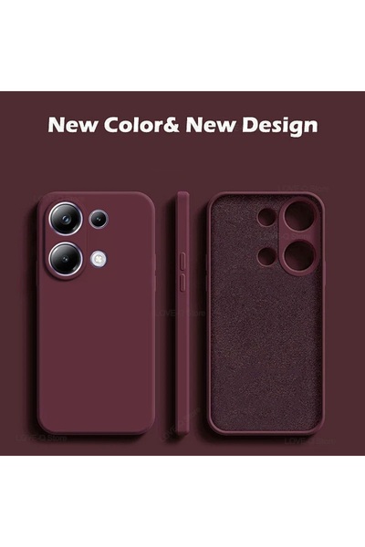casetube Xiaomi Redmi Note 13 Pro 4G Kılıf Kamera Korumalı Leke Yapmayan Kadi...