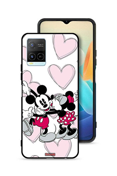 Tolwak غطاء حماية لهاتف Vivo Y21 بتصميم ميكي ماوس