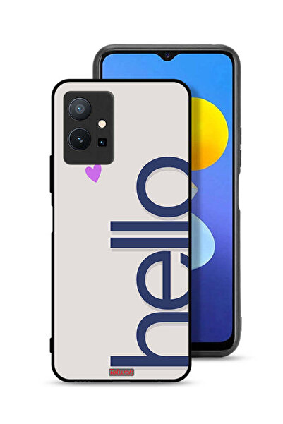 Tolwak Vivo Y75 5G Protective Case Cover Hello