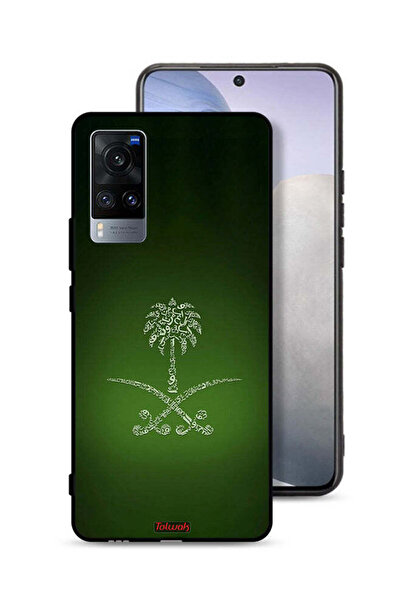 Tolwak غطاء حماية لهاتف فيفو X60 بعلامة المملكة العربية السعودية القديمة