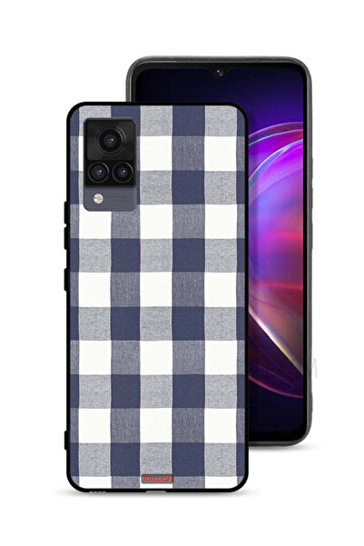 Tolwak غطاء حماية بنمط قماشي لهاتف Vivo V21