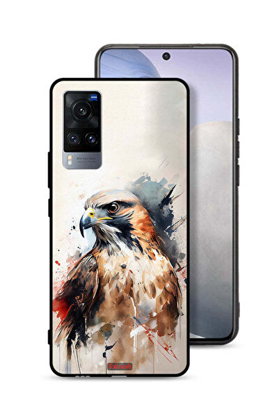 Tolwak Vivo X60t Protective Case Cover Eagle Abstract Art
