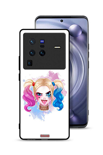 Tolwak غطاء حماية Vivo X80 Pro برسومات هارلي كوين