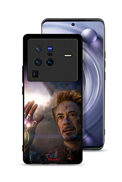 Tolwak غطاء حماية لهاتف Vivo X80 Pro أنا الرجل الحديدي