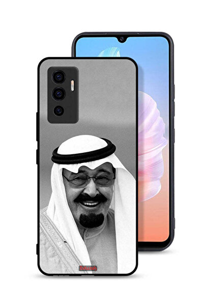 Tolwak غطاء حماية لهاتف فيفو V23e صورة الملك عبدالله مبتسماً