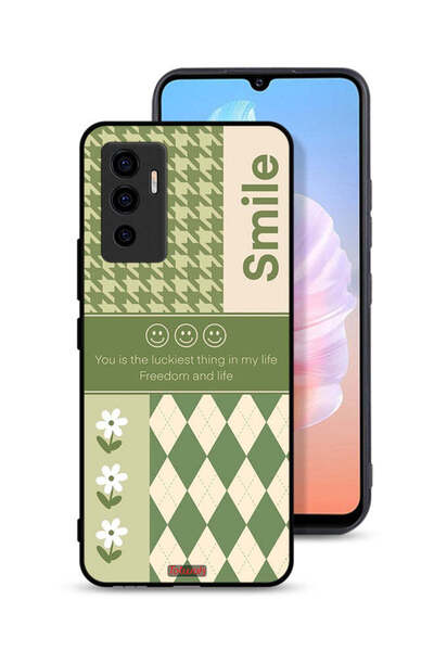 Tolwak Vivo S10e 5G Protective Case Cover Smile Is The Luckiest Thing In My Life