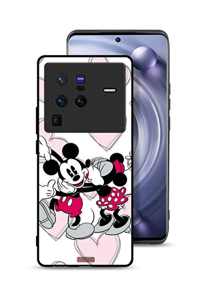 Tolwak غطاء حماية لهاتف Vivo X80 Pro بتصميم ميكي ماوس