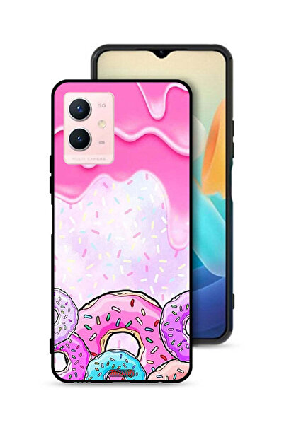 Tolwak غطاء حماية لهاتف Vivo Y33s 5G بألوان دونات