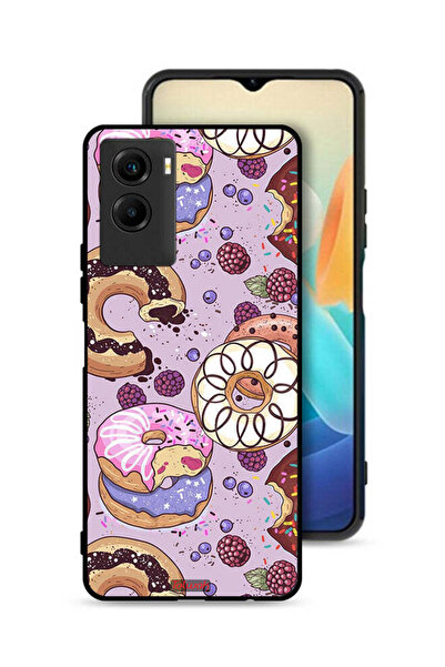 Tolwak غطاء حماية لهاتف Vivo Y55s 5G (2021) برسومات دونات فنية