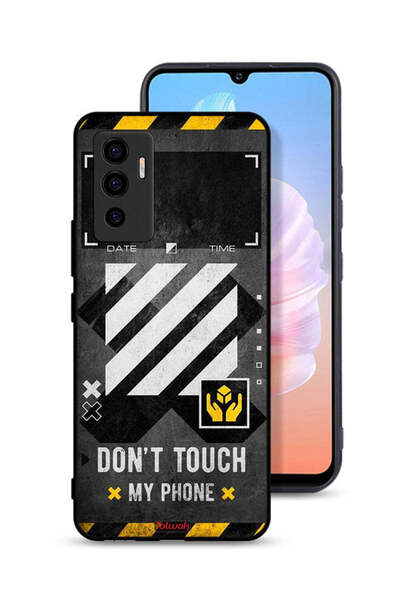 Tolwak غطاء حماية لهاتف Vivo S10e 5G بعبارة "لا تلمس هاتفي"