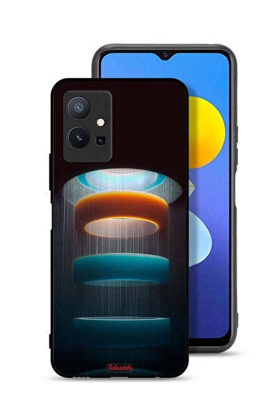 Tolwak Vivo T1 5G Protective Case Cover Rings Art Pattern
