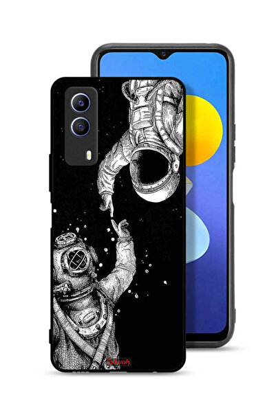 Tolwak غطاء حماية لجهاز Vivo T1x بتصميم رواد فضاء
