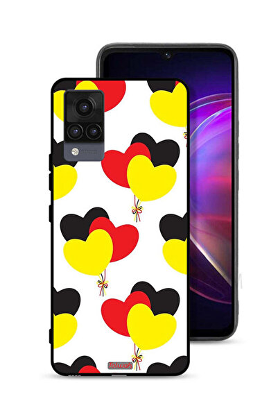 Tolwak غطاء حماية فيفو V21 بثلاثة قلوب