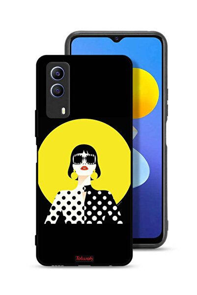 Tolwak غطاء حماية لهاتف Vivo T1x بتصميم فتاة أنيقة