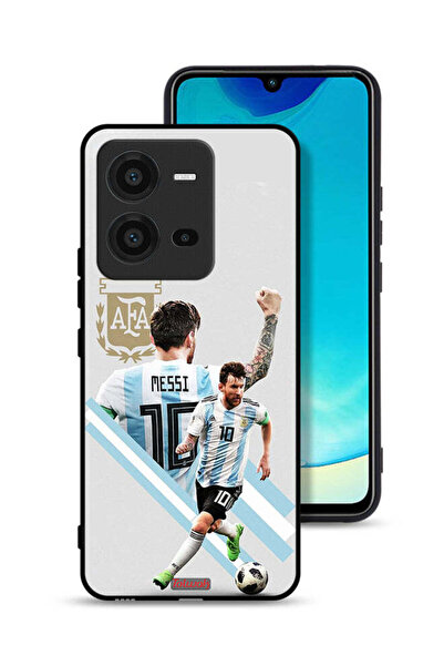 Tolwak غطاء حماية لهاتف Vivo V25 5G برسومات ليو ميسي