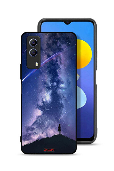 Tolwak غطاء حماية لهاتف Vivo T1x بنقشة نجوم متحركة