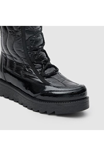 TOGO Siyah Rugan Kadın Kar Botu [051816]