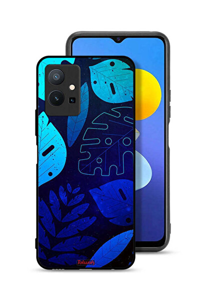 Tolwak غطاء حماية لهاتف Vivo Y75 5G بنقشة أوراق الشجر