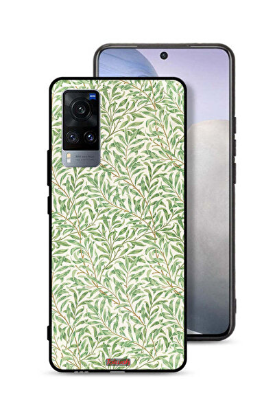 Tolwak غطاء حماية لهاتف Vivo X60t بنقشة غصن الصفصاف الشهيرة