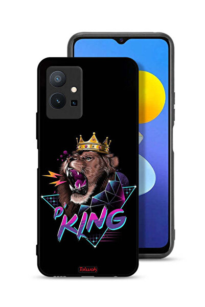Tolwak غطاء حماية Vivo Y75 5G برسومات الأسد الملك