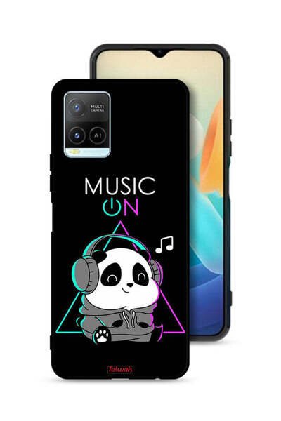 Tolwak غطاء حماية Vivo Y21 مع موسيقى الباندا