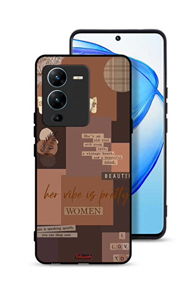 Tolwak Vivo V25 Pro 5G Protective Case Cover Adventurer Women