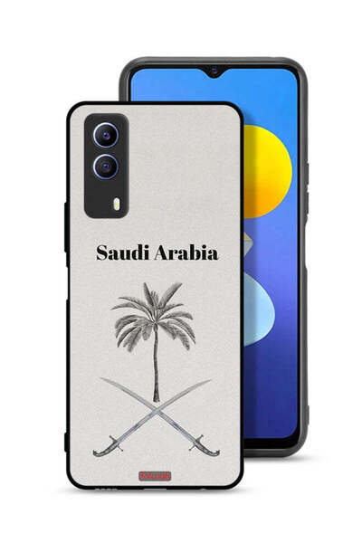 Tolwak غطاء حماية لهاتف فيفو T1x - لوحة فنية لعلامة المملكة العربية السعودية