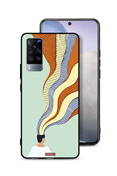 Tolwak Vivo X60 Protective Case Cover Data In Mind Art
