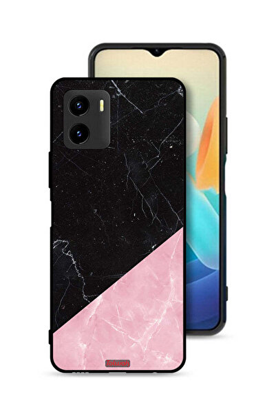 Tolwak غطاء حماية لهاتف Vivo Y15s بنمط رخامي