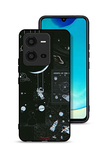 Tolwak غطاء حماية لهاتف Vivo V25 5G بتصميم مدارات الكواكب