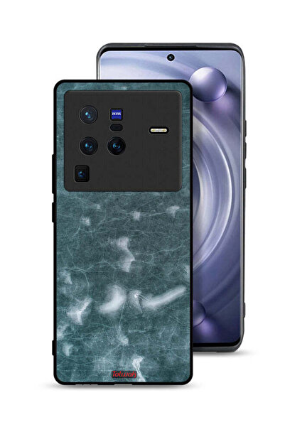 Tolwak غطاء حماية لهاتف Vivo X80 Pro بنمط ستونيش