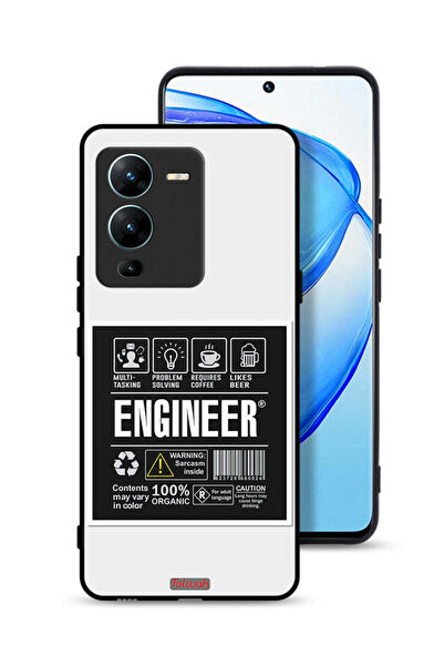 Tolwak غطاء حماية لهاتف Vivo V25 Pro 5G - ملصق مهندس