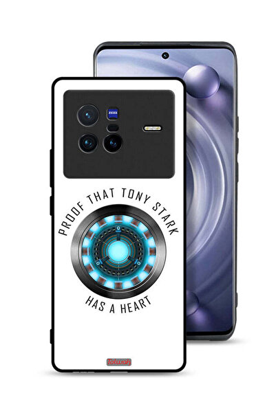Tolwak غطاء حماية لهاتف Vivo X80 دليل على أن توني ستارك لديه قلب