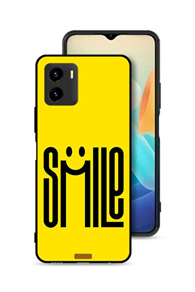 Tolwak Vivo Y15s Protective Case Cover Smile Art