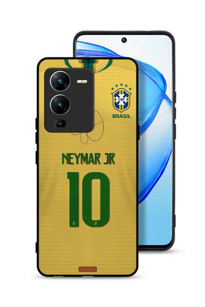 Tolwak غطاء حماية لهاتف Vivo V25 Pro 5G بتصميم نيمار جونيور 10