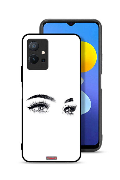 Tolwak Vivo Y75 5G Protective Case Cover Eyes Art