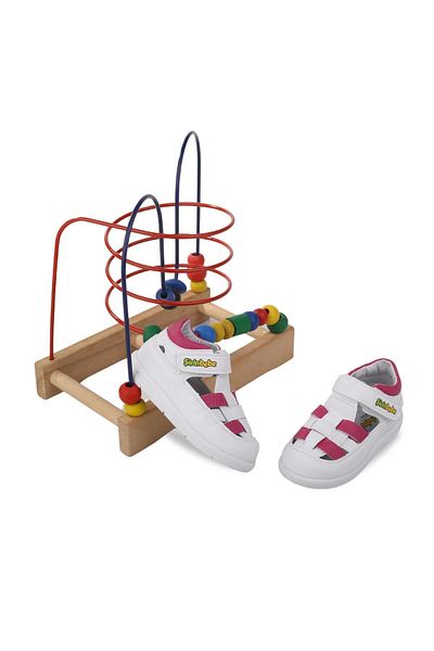 Papuçsepeti Shoe Basket - Şrbb 4792 Girls' Orthopedic Shoes Sandals