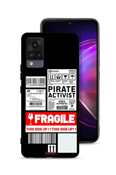 Tolwak غطاء حماية لهاتف Vivo V21 - ملصق ناشط خاص قابل للكسر