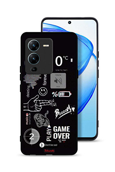 Tolwak غطاء حماية فيفو V25 برو 5G لعبة انتهت بيو بيو